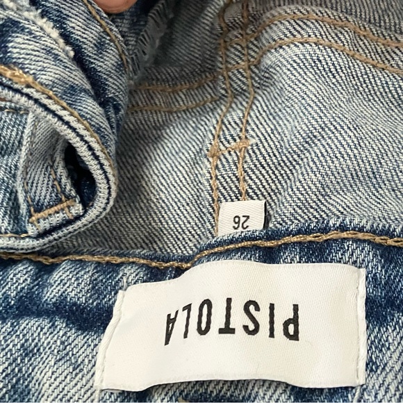 PISTOLA Lennon High Rise‎ Crop Boot Rainer Distressed 26 - Picture 7 of 7